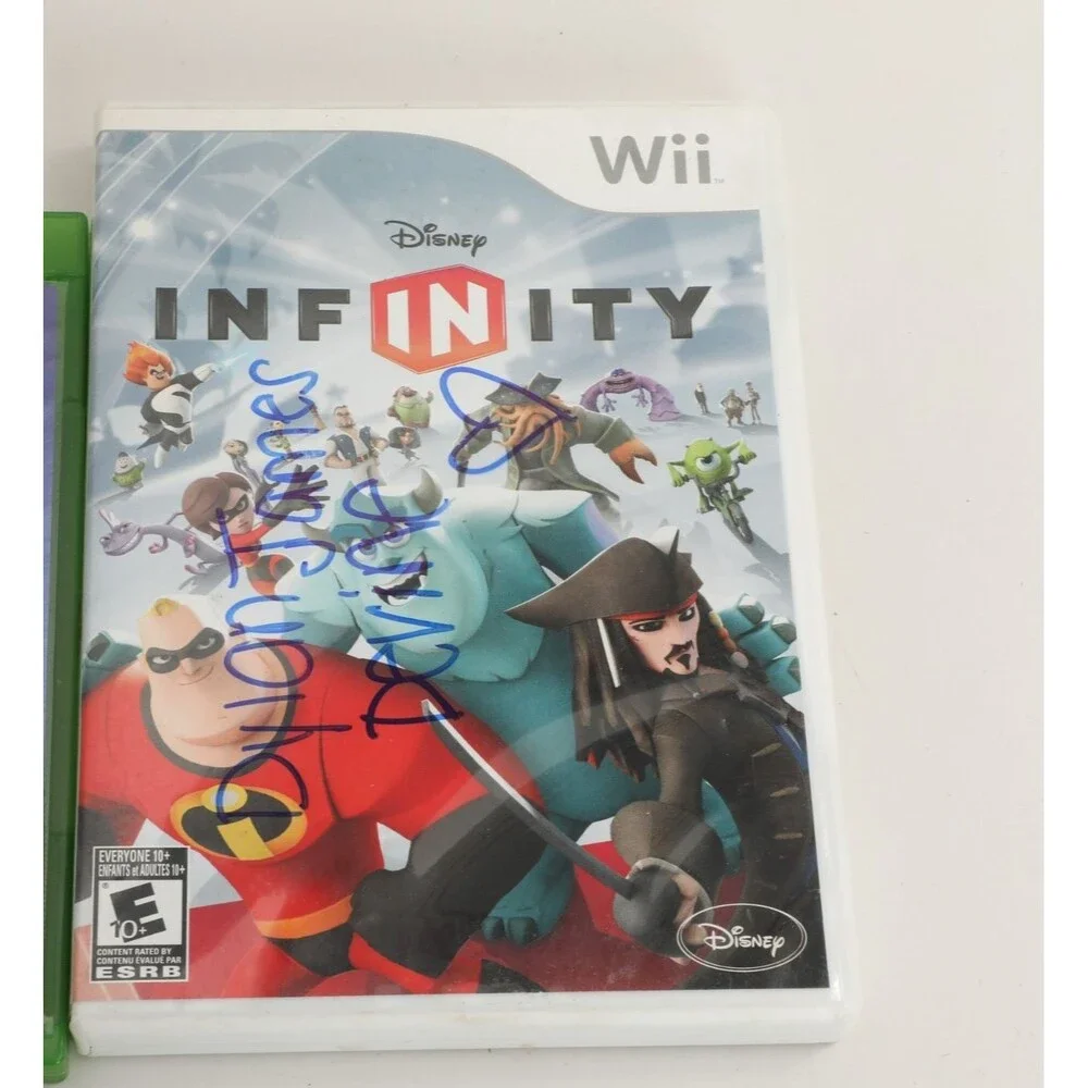 Lot of 3 1-Wii and 2 XBox Video Games, Madden NFL 80, Disney Infinity